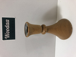 H3 Aarikkas wooden candelsticks
