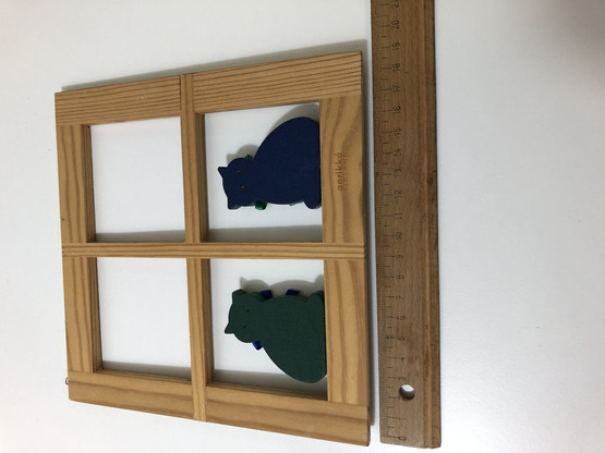 V9 Aarikka Window decoration, cats