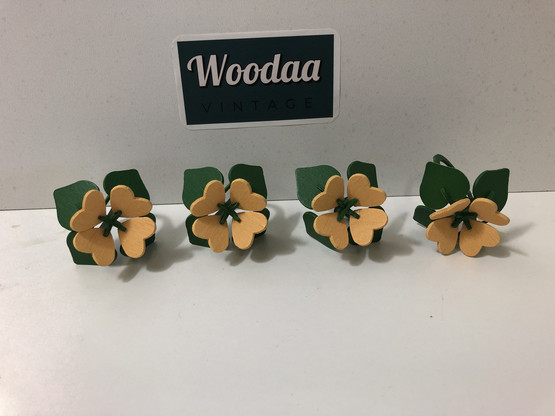N107 Johan puu napkin rings 4pcs