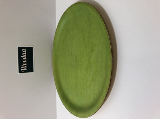 L21 round green tray From denmark