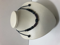 K202 Aarikkas necklace, blue and purple
