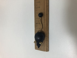 B202 Aarikka mouse pin black