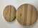 D20 Aarikka wooden plates 2 pcs