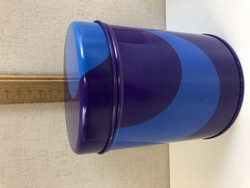 J32 Aarikka Tuliainen Peltipurkki violetti/sininen, 13 cm