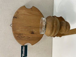 H88 Wooden candle sconce