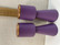 H93 Violetit kynttilänjalat