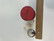 H106 Aarikkas Pikkiriikkinen candlestick in red