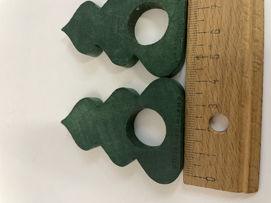 N127 Aarikkas Kattauskuusi napkin rings 4 pcs
