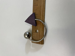 B235 Aarikka Kiemura pin violet
