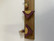E223 Aarikkas  earrings, violet/gold