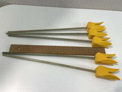 F253 yellow tulips 5 pcs