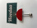 B251 Aarikka Umbrella brooch red
