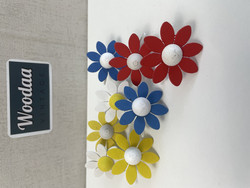 N140 Johan puu flower napkin rings 8pcs