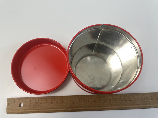 J41 Aarikka Flower tin can