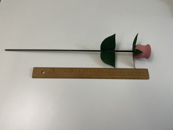 F283 Vaaleanpunainen ruusu