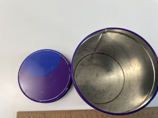 J42 Aarikka Tuliainen Tin can, violet/blue