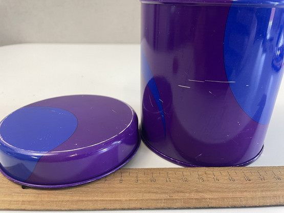J42 Aarikka Tuliainen Tin can, violet/blue