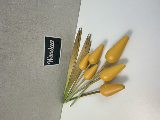 F292 Johan puu tulips 5 pcs