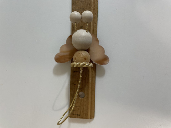 C81 Aarikkas angel decoration, Enkeli Iloinen