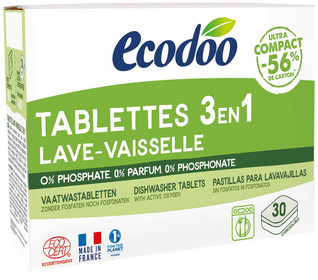 Ecodoo 3in1 astianpesutabletit 30kpl