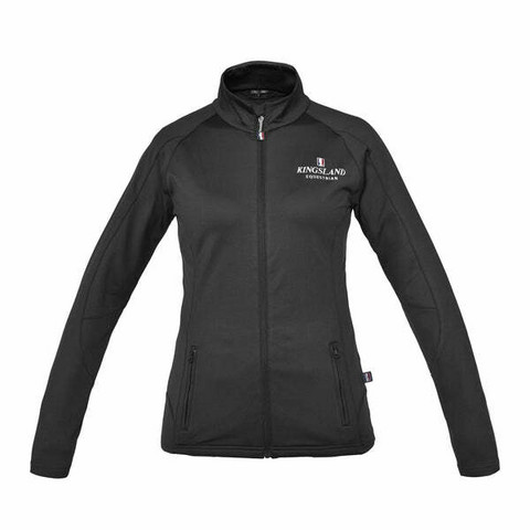 Kingsland Classic fleece ladies jacket, musta