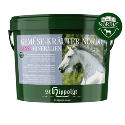 St.Hippolyt Gemüse-Kräuter Sensi-Mineralien Nordic kivennäinen, 10kg