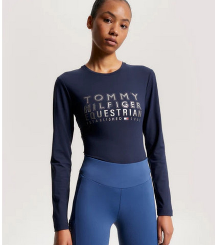 Tommy Hilfiger Equestrian Paris paita, tummansininen