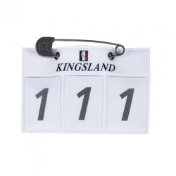 Kingsland numerolappu, kaksi väriä