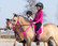 QHP Bareback ratsastushuopa sininen