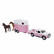 Horse transport lelu, vaaleanpunainen