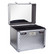 Imperial Riding grooming box Shiny, silver