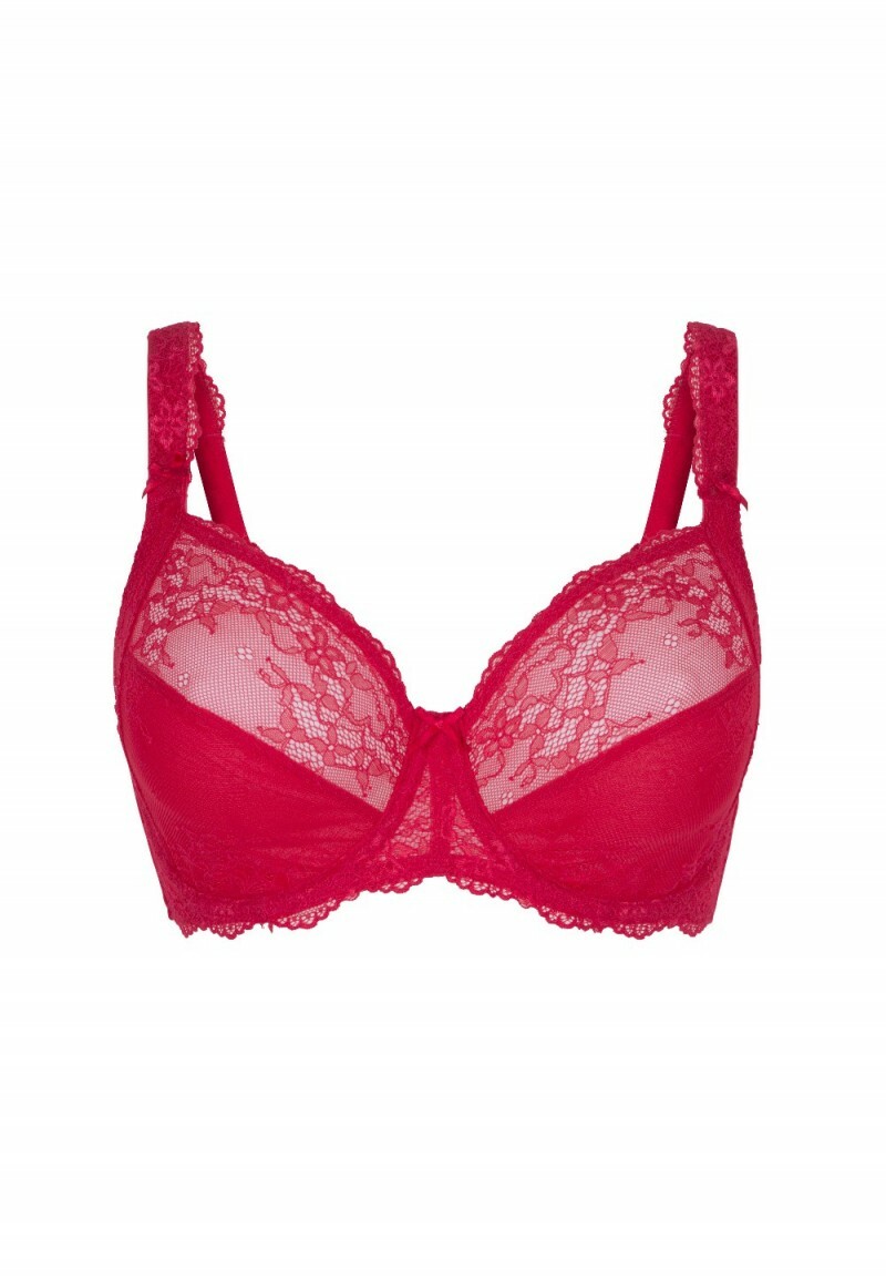LingaDore DAILY Full Coverage Lace Bra red –
