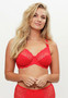LingaDore DAILY Full Coverage Lace Bra red