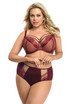 Gorsenia Paradise sheer full cup wire red