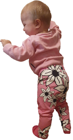 HUURRE legginssit Liljameri roosa 50-80cm trikoo
