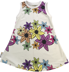 USVA liivimekko Liljameri sateenkaari 74/80cm trikoo