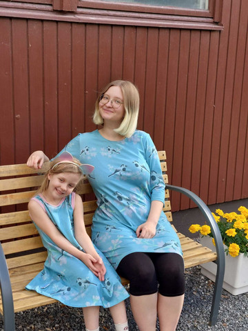 KAARNA mekko Västit XS-3XL trikoo 3 hihanpituutta