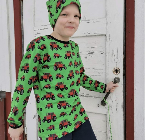 OTSO paita Fergu vihreä joustocollege 122/128cm