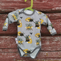 KUURA body Ketunleipää harmaa 50-86cm joustocollege