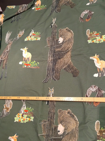 Joustocollege pala Metsänelämää 1 vihreä 400cm x 160cm