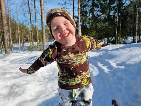 OTSO paita Metsänelämää 86-152cm