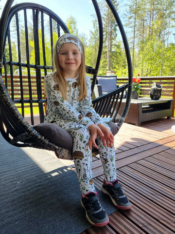 HUURRE legginssit Siiliniitty 86-152cm
