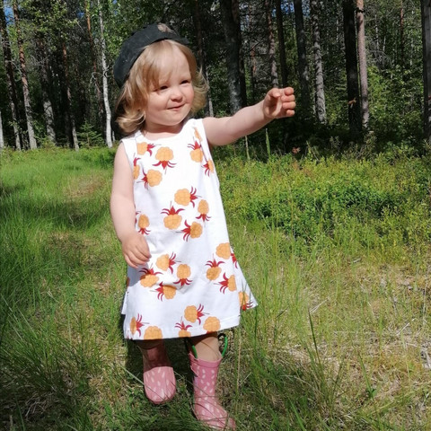 USVA liivimekko Hillakranssi  trikoo 86-140cm