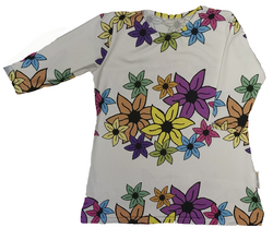 PURO naisten paita Liljameri sateenkaari 3/4 hihainen XS-XXL