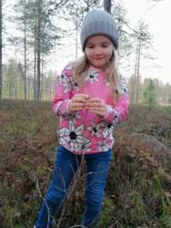 OTSO paita Liljameri roosa tai valkoinen 86-152cm