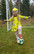 LAINE mekkotunika Jalitsu keltainen 86-152cm lyhyt- ja pitkähih.