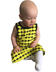 USVA liivimekko Salmiakkikennot 86-140cm joustocollege