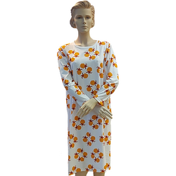 HELLE paituli/yö mekko Hillakranssi  lyhyt- tai pitkähihainen trikoo XS-3XL
