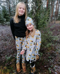 trikoo KETUNLEIPÄÄ harmaa, leveys 160cm