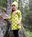 LAINE mekkotunika Mansikkakukka keltainen 98/104cm
